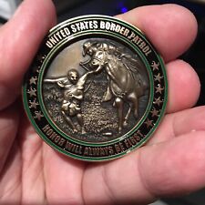 Ultra Rare Border Patrol Haitian Migrant Horse Patrol Challenge Coin picture