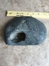 Natural Hag Stone found near ancient glacier in Montana  picture