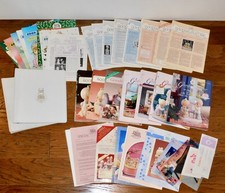 HUGE LOT Precious Moments GoodNewsLetters Parade Binders 80-90's Kids Activity picture