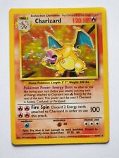 Pokemon Card - Charizard - Basic Set Rare Holo - 4/102 - Near Mint Condition picture