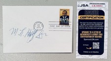 Martin Luther King Sr Signed Autographed First Day Cover JSA Cert Jr Father picture