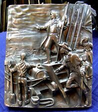 HENRYK WINOGRAD LARGE & UNIQUE STERLING SILVER FRANCIS SCOTT KEY AT FORT McHENRY picture
