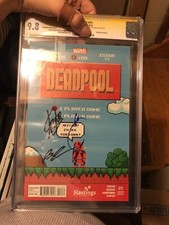 Cgc Dead pool 8 Bit Hastings #11 Signed Stan Lee And More Rare 9.8 Nintendo picture