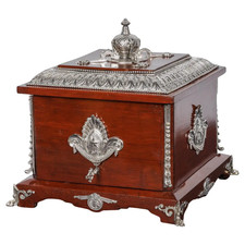 A Rare French Cigar Humidor by Charles Guillame Diehl and Jean Brandley picture
