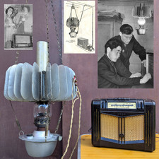 Kerosene Radio Receiver - Oil Lamp Generator TGK-3 - Working Unique Ussr Device picture