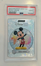 2023 Kakawow Disney 100 Fireworks Mickey Mouse /100 PSA 10 picture