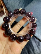 16mm+ Top Natural Fireworks Super Seven Quartz Crystals Bracelet Healing Gems picture