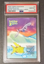 POP 4, 2000 Topps Pokemon, Pikachu and Lugia picture