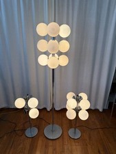 Lightolier 12 globe / 8 globe space age floor lamp + EXTRAS picture