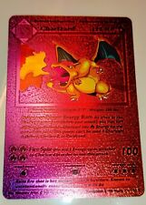 1995 Rainbow charizard THICKPRINT 4/102 picture