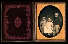 Half Plate Daguerreotype Tinted Siblings by Mathew Brady picture