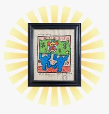 Keith Haring Pop Urban Art Social Justice Warrior Drawing Autograph Picture Sex picture