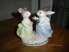 Avon The Day I Made Presidents Club Precious Moments Bunny Figurine picture
