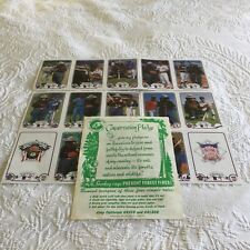 Vintage Smokey the bear items BASEBALL CARDS PLEDGE SONG picture