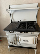 Antique Glenwood Insulated Utility Stove (c.1910-30) - Original White Porcelain picture
