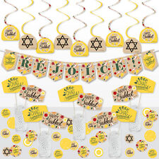 Sukkot - Sukkah  Holiday Supplies Decoration Kit - Decor Galore Party Pack 51 Pc picture