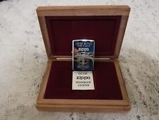 Rare Limited Edition Zippo-D-Day Normandy- 50 Years 1944-1994- Silver/Gold Inlay picture