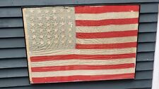 Rare Size 36 Star American Flag  1865 - 35 X 51