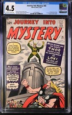 Journey into Mystery 85 CGC 4.5 -Marvel 1962- 1st Loki, Odin, Asgard. 3rd Thor picture