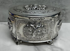 Hazorfim Sterling Silver Etrog Box - The Perfect Sukkot Gift 289.3G (SG1020) picture