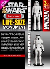 Life-Size Star Wars Stormtrooper Monument - Limited Edition by Gentle Giant picture
