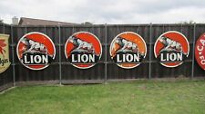 authentic 5ft. dsp 1930s three to choose from: Lion on the Rock porcelain signs picture