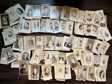 180 CDV Photo Lot ALL Women & Girls 1860s 1870s 1880s 1890s Antique Victorian picture