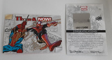 2013 MARVEL NOW DUAL AUTO AUTOGRAPH CARD Spiderman Ryan Stegman & STAN LEE picture