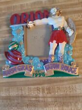 1998 KREWE OF ORION BATON ROUGE MARDI GRAS PICTURE FRAME FAVOR PLANETS SATURN  picture