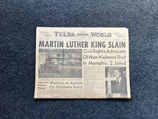 1968 MLK Jr Assassination Newspaper – Day After - Martin Luther King Jr History picture