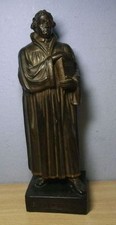 Antique Pottery Martin Luther Statue R. Uffrecht 1858 # picture