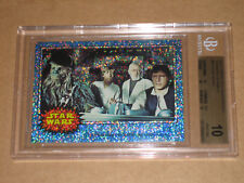 BGS 10 STAR WARS 2013 TOPPS 75TH ANNIVERSARY DIAMOND SPARKLE 16/75 CARD 69 1977 picture