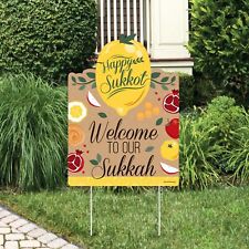 Sukkot - Party Decorations - Sukkah Welcome Yard Sign picture