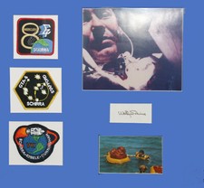 WALLY SCHIRRA AUTOGRAPH ASTRONAUT MERCURY 8 SIGMA 7 GEMINI 6 APOLLO 7 DECEASED picture