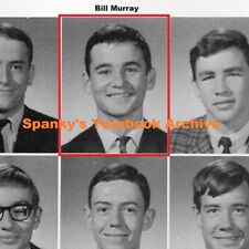 1960s BILL MURRAY High School Yearbook ~ Stripes ~ Groundhog Day ~ Rushmore ~SNL picture