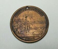 1901 BOSTON MASSACHUSETTS 125th ANNIVERSARY of EVACUATION DAY Medallion Fob picture