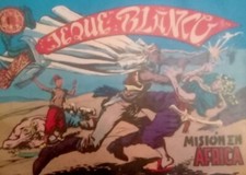 COPY ANASTATIC COMIC SPAIN WHITE SHEIKH MISSION IN AFRICA picture