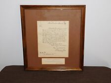 APRIL 14th 1789 GEORGE WASHINGTON MOUNT VERNON INAUGURATION LETTER REPRODUCTION picture