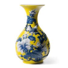 Lladro Sparrows Vase. Yellow 01008725  picture