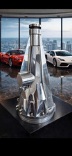 Ferrari Rare Chrome Super charger Beautiful Art Piece Collectible picture