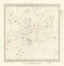 ASTRONOMY CELESTIAL. Star map. Star chart, III. Autumnal Equinox. SDUK 1847 picture