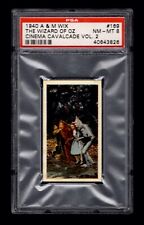 PSA 8 THE WIZARD OF OZ with JUDY GARLAND 1940 Wix Card #169 picture