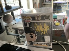 RAY BOURQUE AUTOGRAPHED FUNKO POP FIGURE J.S.A. AUTHENTICATED picture