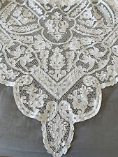 Old Tape Lace Tablecloth picture