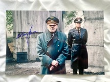 BRUNO GANZ as ADOLF HITLER Original AUTOGRAPH on 20x30 PHOTO Signed InPERSON picture