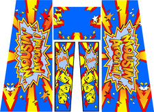 MOUSIN' MOUSIN AROUND  Pinball Machine CABINET Decal Set picture