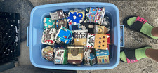 Ceramic Christmas Village House Ornaments Mixed Lot, Hanging, Multicolor picture