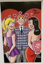 Archie Valentines Day Spectacular 1 Virgin Variant Limited 214 SIGNED DAN PARENT picture