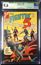 1966 The Fightin' Five (5) #40 CGC 9.6 Q. 1st App of Peacemaker. Highest Graded. picture