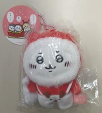 It s Christmas Puchi Mini Mascot Chiikawa Gray Parker Service Authentic picture